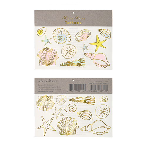 Переводные татуировки "Ракушки" Переводные татуировки "Ракушки" 159868